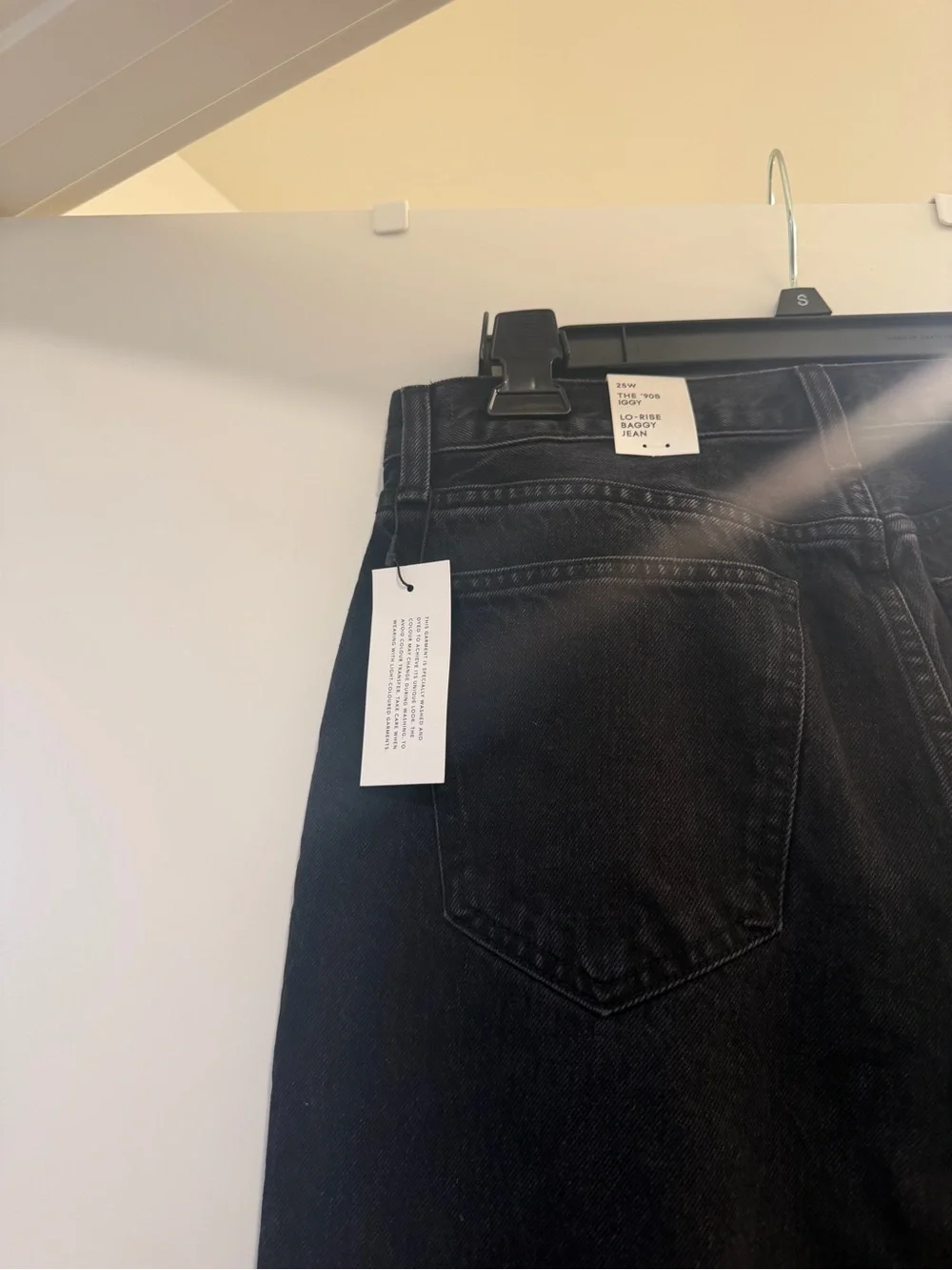 NWT Denim Forum The 90s Iggy Lo-Rise Baggy Jean